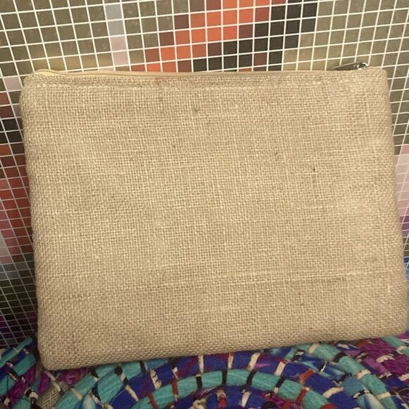 Glamorous Brand Jute Pom Pom Clutch - Picture 5 of 9